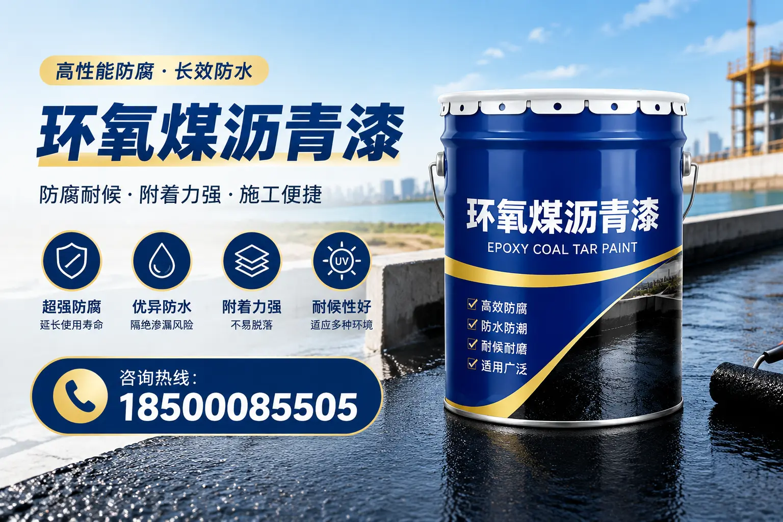 环氧煤沥青漆的优势与应用解析，适合保亭企业选择